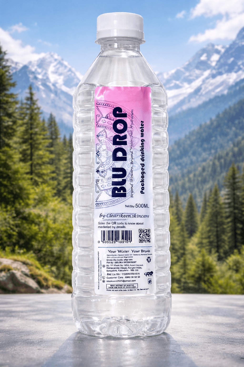 BLUDROP 500ml — BLUDROP packaged drinking water
